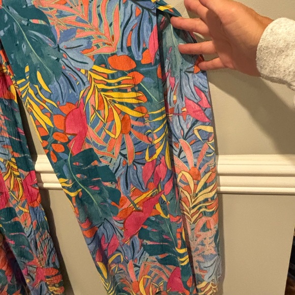Women's Kona Sol Hawaiian Beaxh Cover Up Wide Leg Pants - Size Small NWOT - Picture 6 of 12